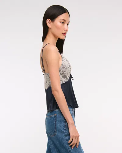 Abercrombie & Fitch The A&f Bella Tie-front Cami In Purple