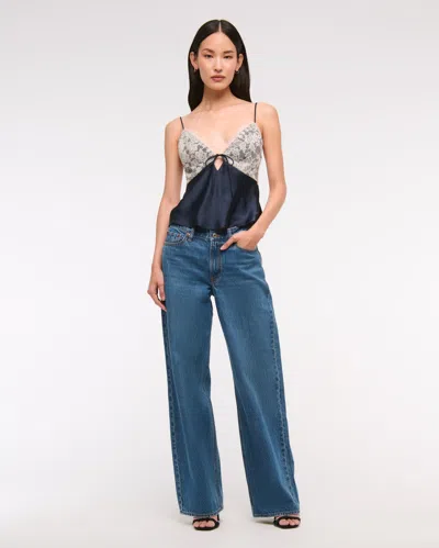 Abercrombie & Fitch The A&f Bella Tie-front Cami In Purple