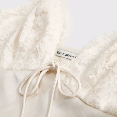 Abercrombie & Fitch The A&f Bella Tie-front Cami In White