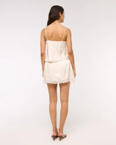 Abercrombie & Fitch The A&f Bella Tie-front Cami In White