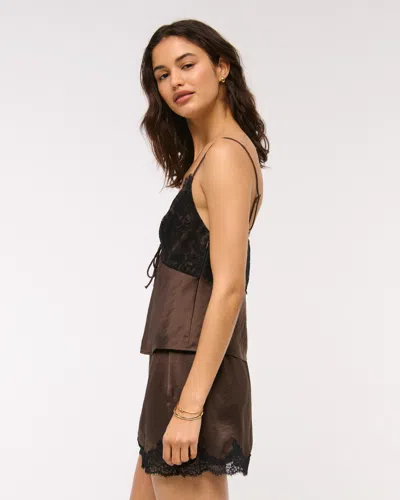Abercrombie & Fitch The A&f Bella Tie-front Cami In Brown