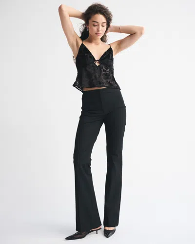 Abercrombie & Fitch The A&f Bella Tie-front Cami In Black