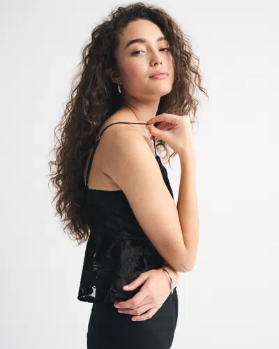 Abercrombie & Fitch The A&f Bella Tie-front Cami In Black