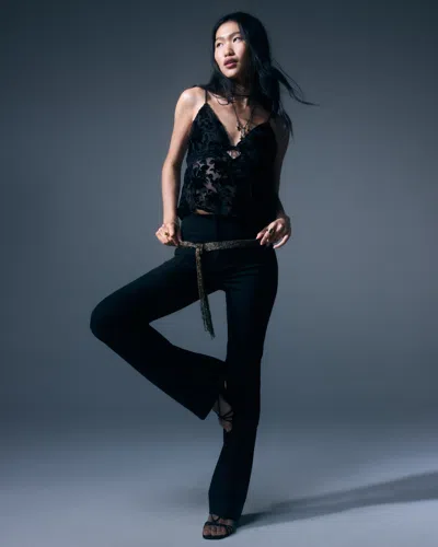 Abercrombie & Fitch The A&f Bella Tie-front Cami In Black