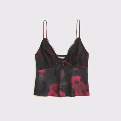 Abercrombie & Fitch The A&f Bella Tie-front Cami In Black