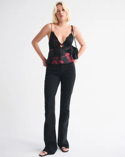 Abercrombie & Fitch The A&f Bella Tie-front Cami In Black