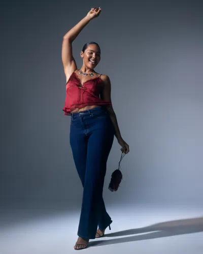 Abercrombie & Fitch The A&f Bella Tie-front Cami In Burgundy