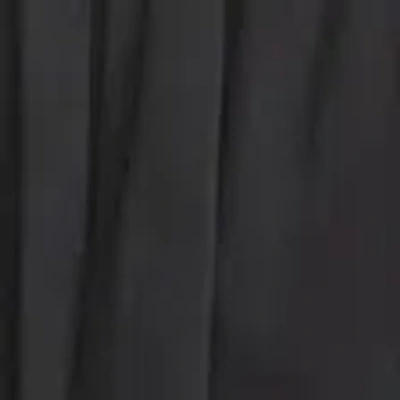 Abercrombie & Fitch Cropped Bubble Hem Cami In Black