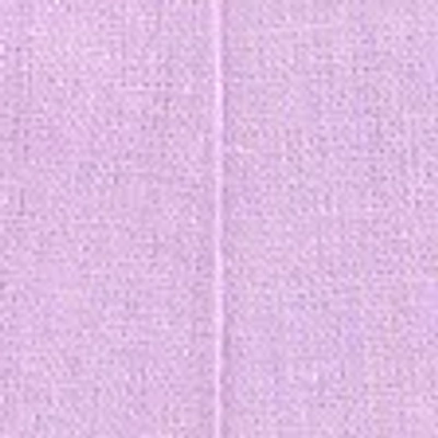 Abercrombie & Fitch Linen-blend Strapless Peplum Top In Purple