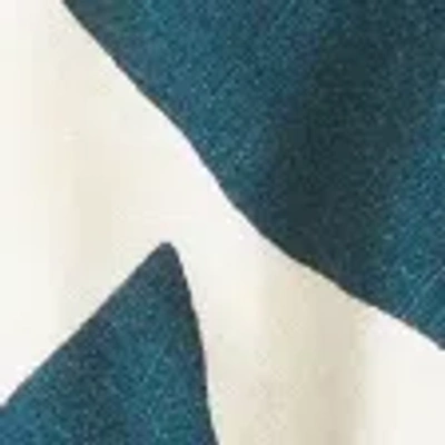 Abercrombie & Fitch Linen-blend Skimming Shell Top In Blue