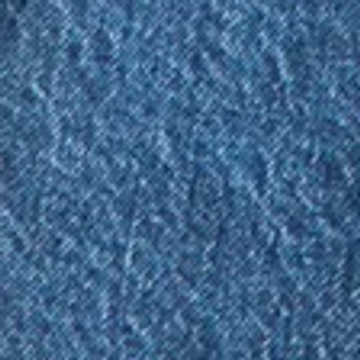 Abercrombie & Fitch Short-sleeve Denim Shirt In Blue