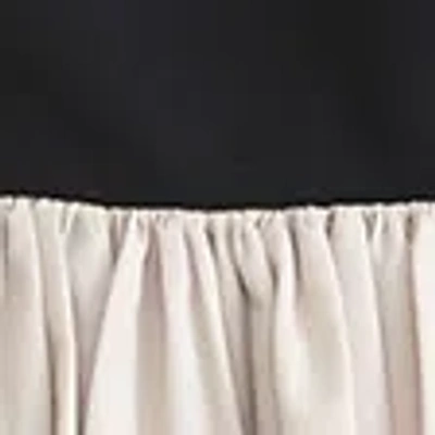 Abercrombie & Fitch Strapless Bubble Hem Top In Gray