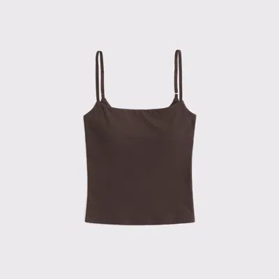 Abercrombie & Fitch Bra-free 90s Cami In Brown