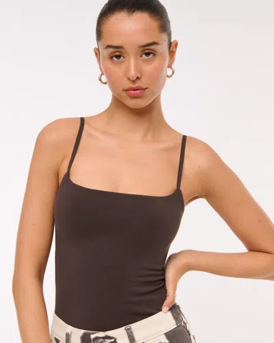 Abercrombie & Fitch Bra-free 90s Cami In Brown