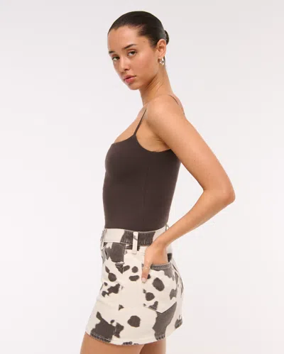 Abercrombie & Fitch Bra-free 90s Cami In Brown