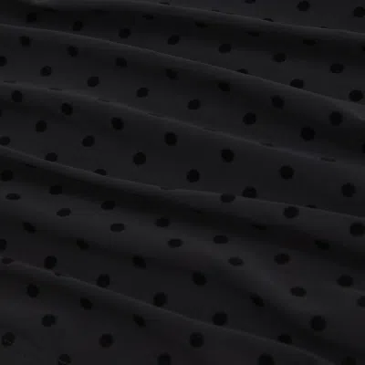 Abercrombie & Fitch The A&f Ava Long-sleeve Mesh Top In Black