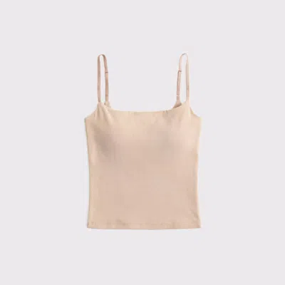 Abercrombie & Fitch Bra-free 90s Cami In Brown