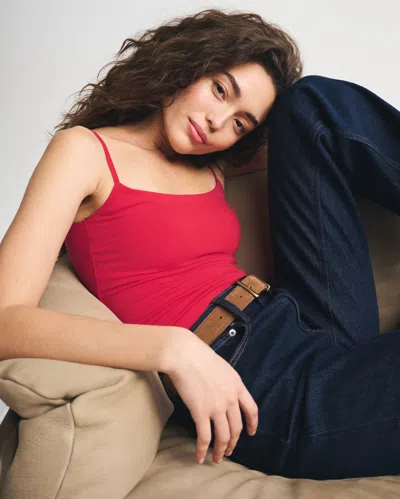 Abercrombie & Fitch Bra-free 90s Cami In Red