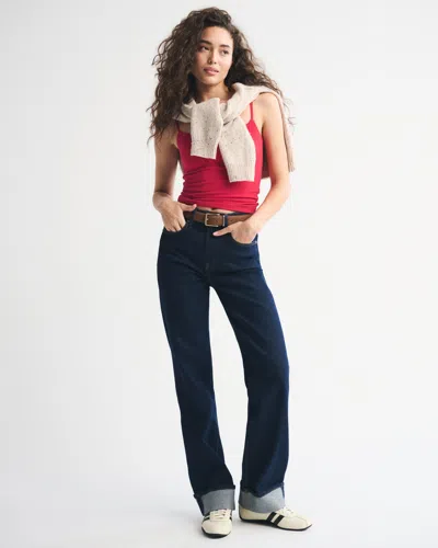 Abercrombie & Fitch Bra-free 90s Cami In Red