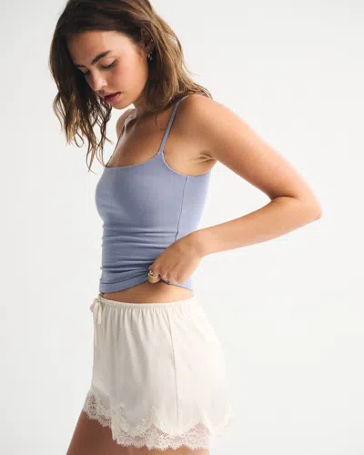 Abercrombie & Fitch Bra-free 90s Cami In Blue