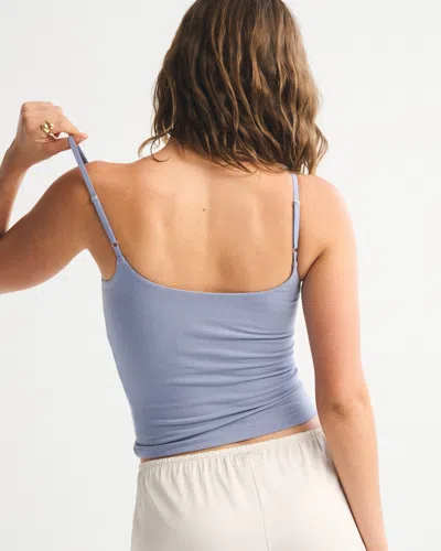 Abercrombie & Fitch Bra-free 90s Cami In Blue