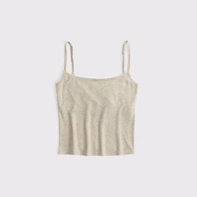 Abercrombie & Fitch Cozy Lounge 90s Cami In Brown