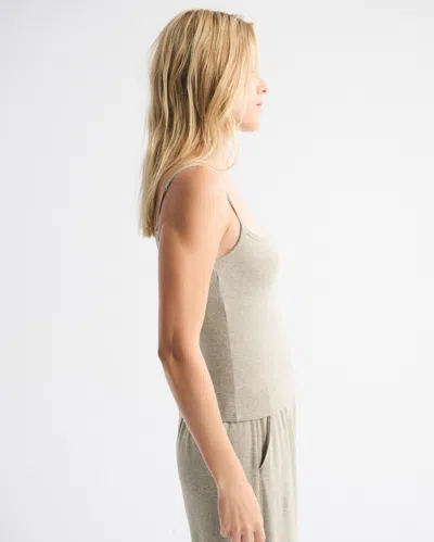 Abercrombie & Fitch Cozy Lounge 90s Cami In Brown