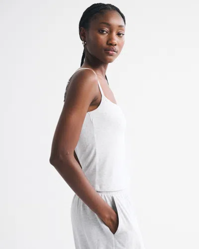 Abercrombie & Fitch Cozy Lounge 90s Cami In Gray