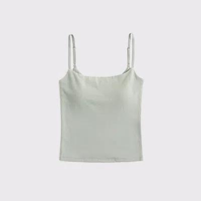 Abercrombie & Fitch Bra-free 90s Cami In Gray