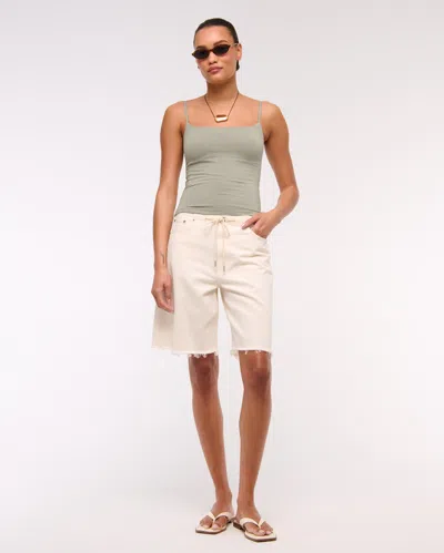 Abercrombie & Fitch Bra-free 90s Cami In Gray