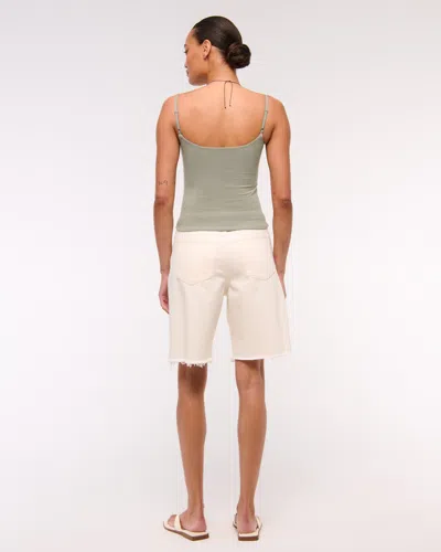 Abercrombie & Fitch Bra-free 90s Cami In Gray