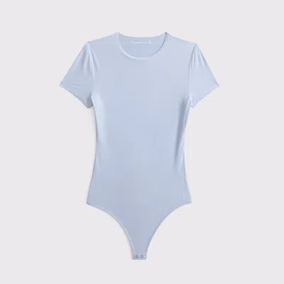 Abercrombie & Fitch Soft Matte Seamless Tee Bodysuit In Multi