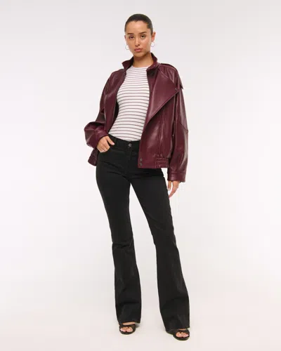 Abercrombie & Fitch Double-lined Baby Tee In Neutral