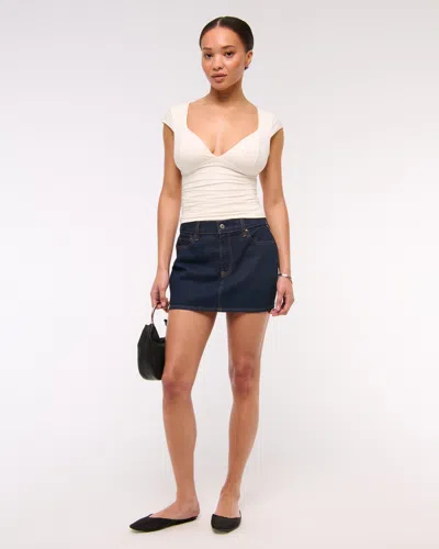 Abercrombie & Fitch The A&f Zoe Bra-free Top In White