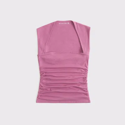 Abercrombie & Fitch The A&f Ava Top In Pink