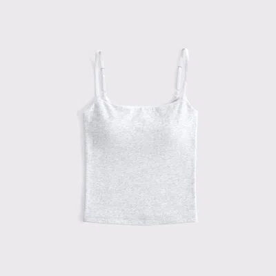 Abercrombie & Fitch Bra-free 90s Cami In Gray