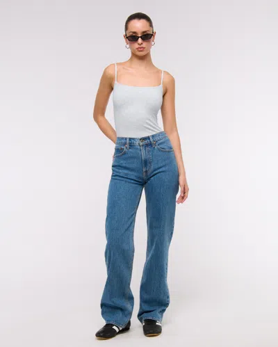 Abercrombie & Fitch Bra-free 90s Cami In Gray