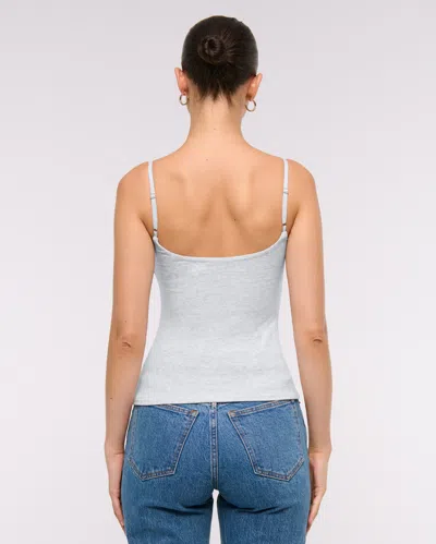 Abercrombie & Fitch Bra-free 90s Cami In Gray