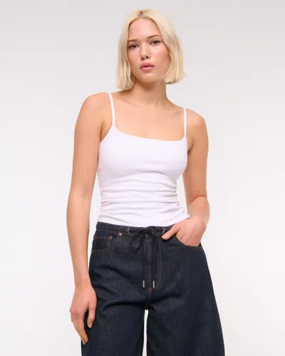 Abercrombie & Fitch Bra-free 90s Cami In White