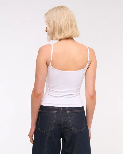 Abercrombie & Fitch Bra-free 90s Cami In White