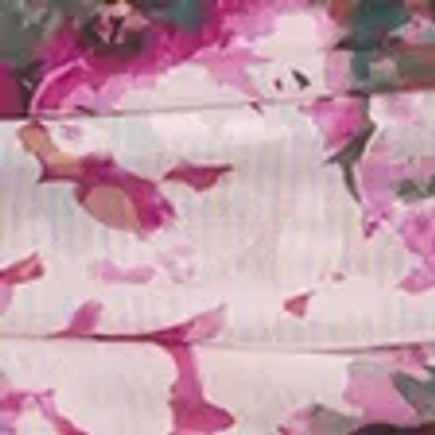 Abercrombie & Fitch Mesh Foldover Bodysuit In Pink