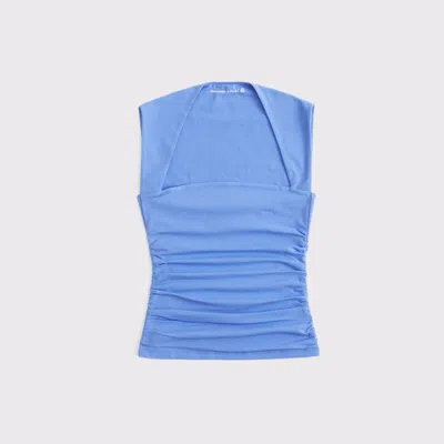 Abercrombie & Fitch The A&f Ava Top In Blue