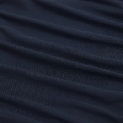 Abercrombie & Fitch Mesh Cowl Neck Bodysuit In Blue