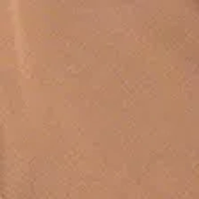 Abercrombie & Fitch Glossy Rib Plunge Twist Bodysuit In Brown