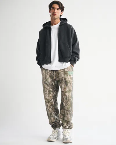 Abercrombie & Fitch Philadelphia Eagles Cinched Sweatpant In Gray