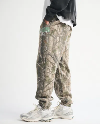 Abercrombie & Fitch Philadelphia Eagles Cinched Sweatpant In Gray