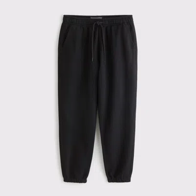 Abercrombie & Fitch Essential Cinched Sweatpant In Black