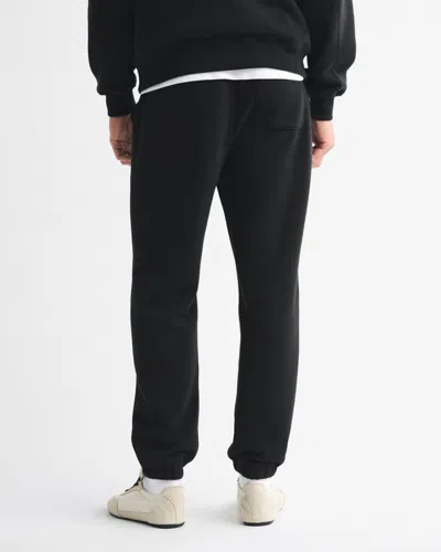 Abercrombie & Fitch Essential Cinched Sweatpant In Black