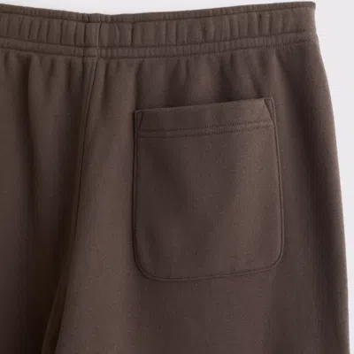 Abercrombie & Fitch Essential Baggy Open-hem Sweatpant In Brown