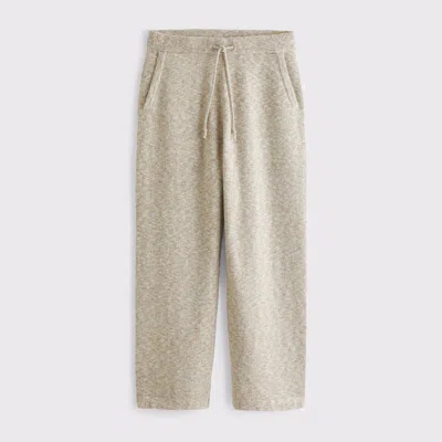 Abercrombie & Fitch Baggy Open-hem Sweater Pant In Neutral
